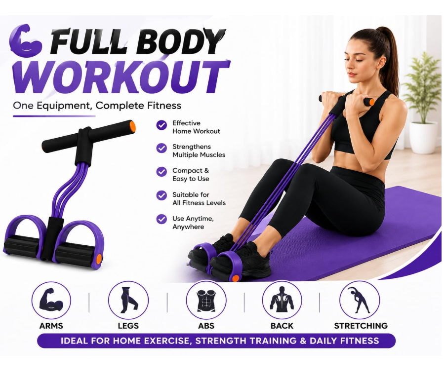 Yoga Pedal Puller Resistance Band Fitness Equipment
