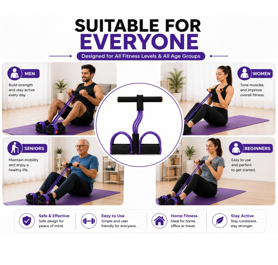 Yoga Pedal Puller Resistance Band Fitness Equipment